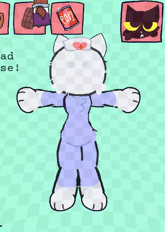 HeadNurse ragdoll by @FlagrantLavender