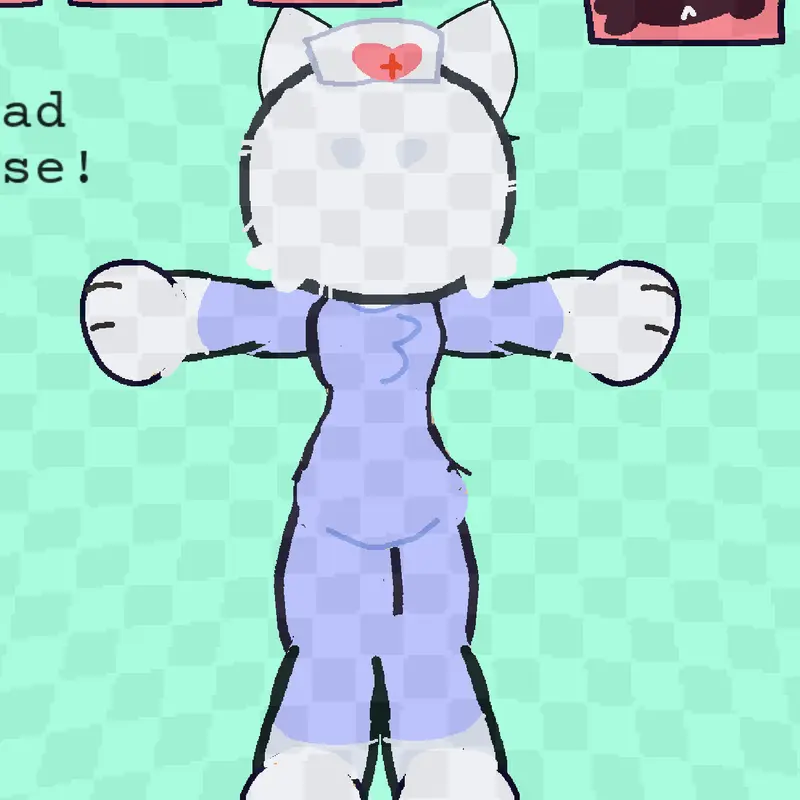 HeadNurse ragdoll by @FlagrantLavender