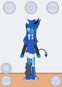 My oc and my friend oc ragdoll -_-