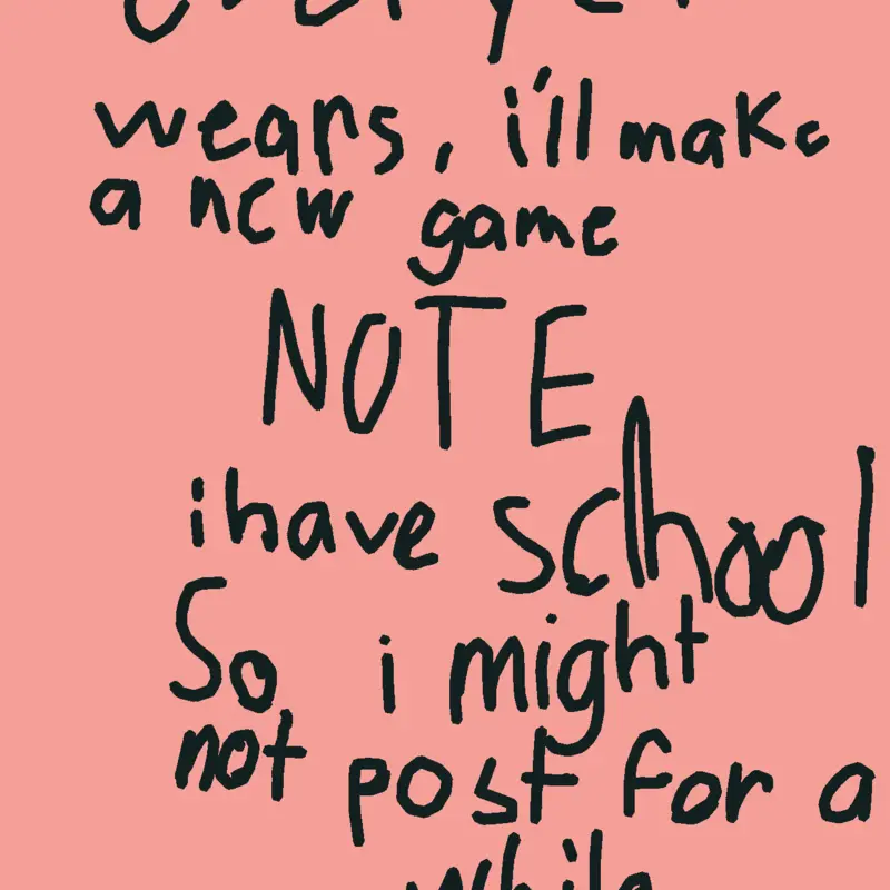 Note by @angelettemasorong
