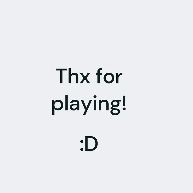 Game by @st4rrythealien