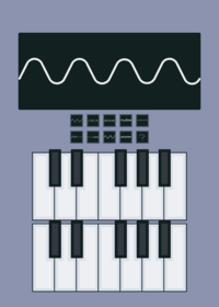 Synthesize piano