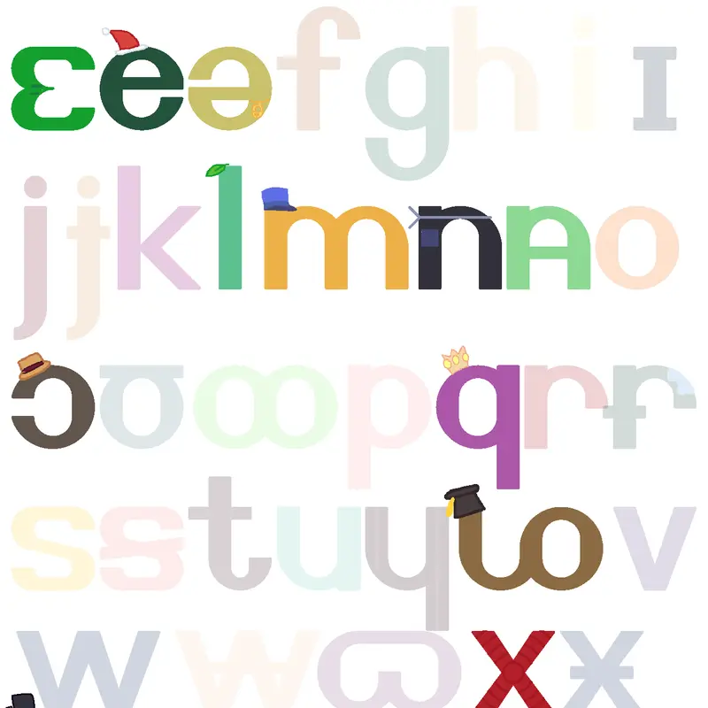 Alphabest Friends Alphabet Band (19/41) - by @FacebankMan_Halloween on ...