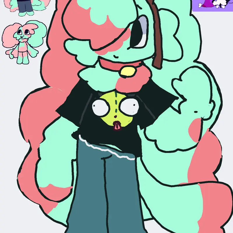 Fuzzy by @bittercookie_lolzies