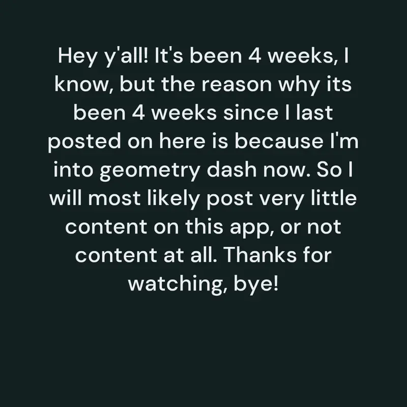 Sorry for not posting 😔 by @xfz