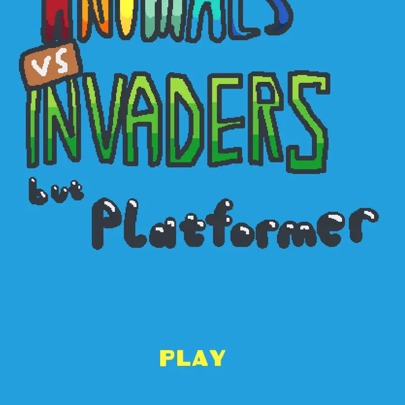 Animals Vs Invaders But On Platformer by @SuperLeiro13
