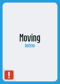Moving button game