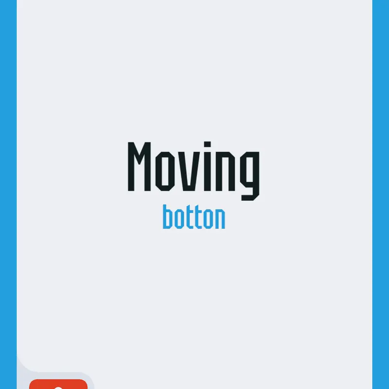 Moving button game by @_Plant