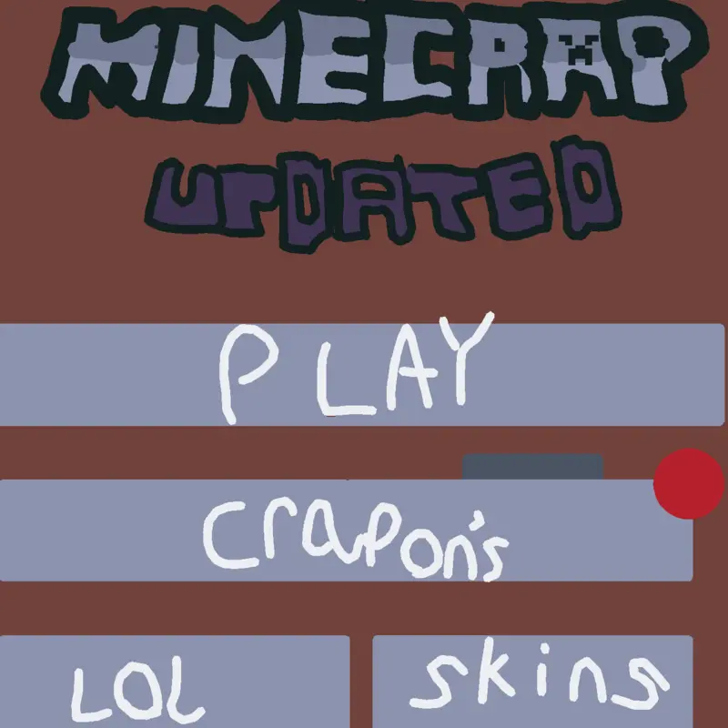 Minecrap by @ink_blOB