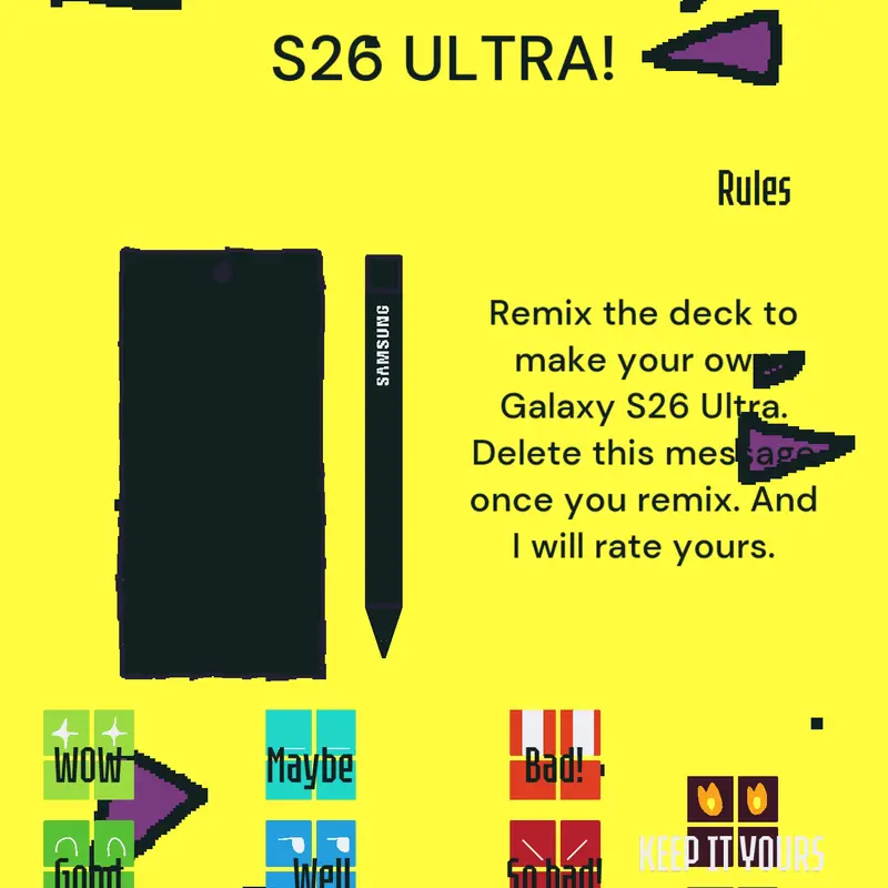 Game by @Galaxy_S26-Ultra