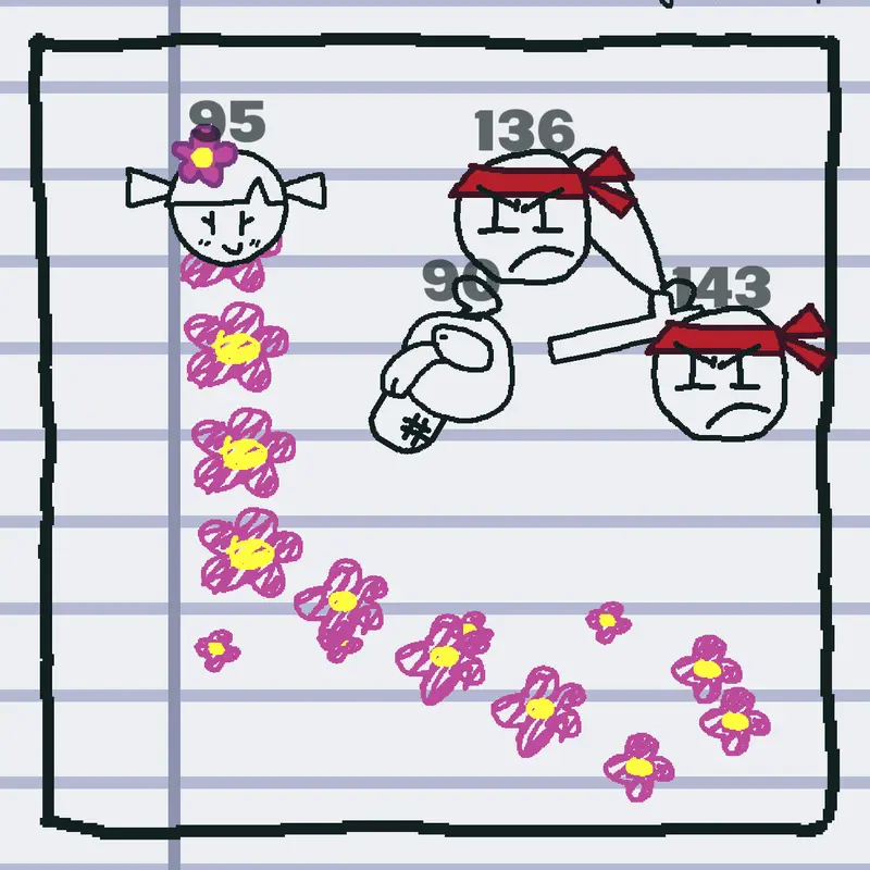 Doodle Battle by @tan_qi_xian
