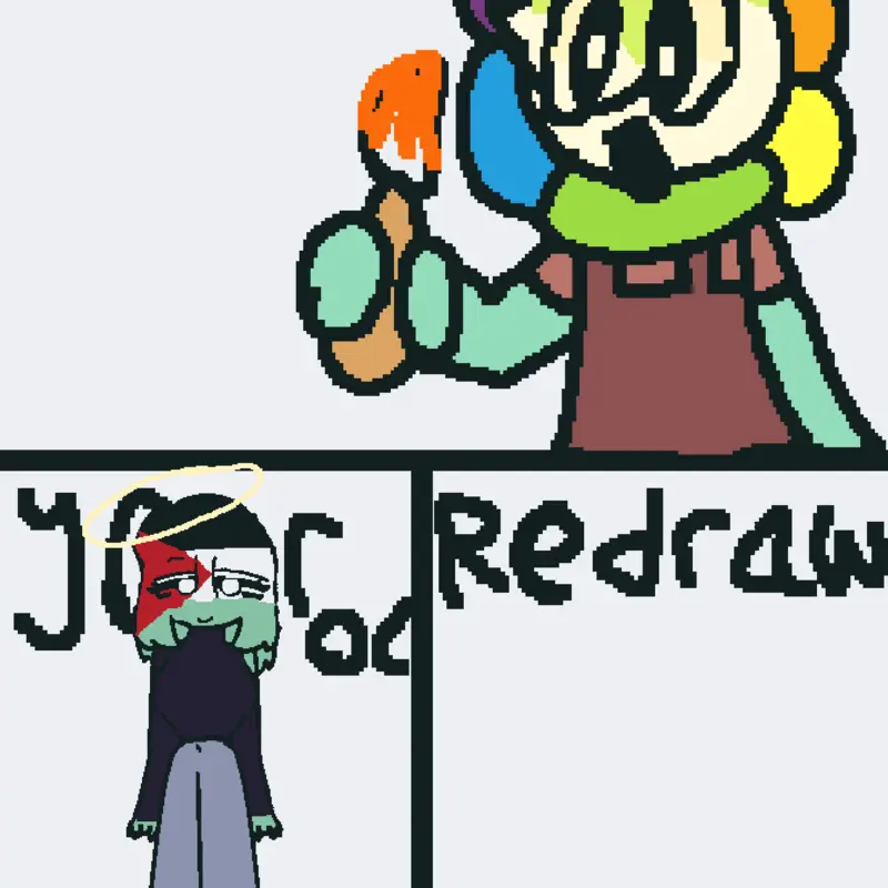 Redrawing Ocs! (Not mine bruh) by @Dzilan_670