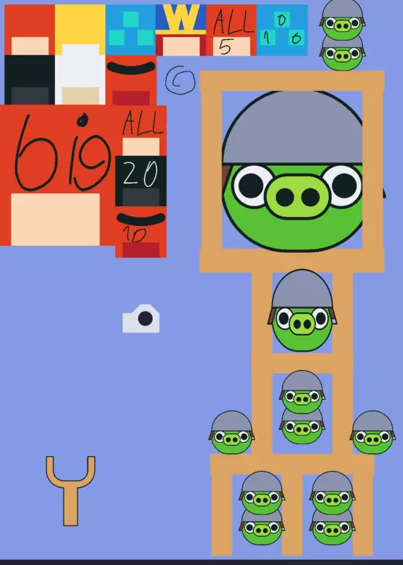 Angry birds by @matiarodrigoquezadaperez