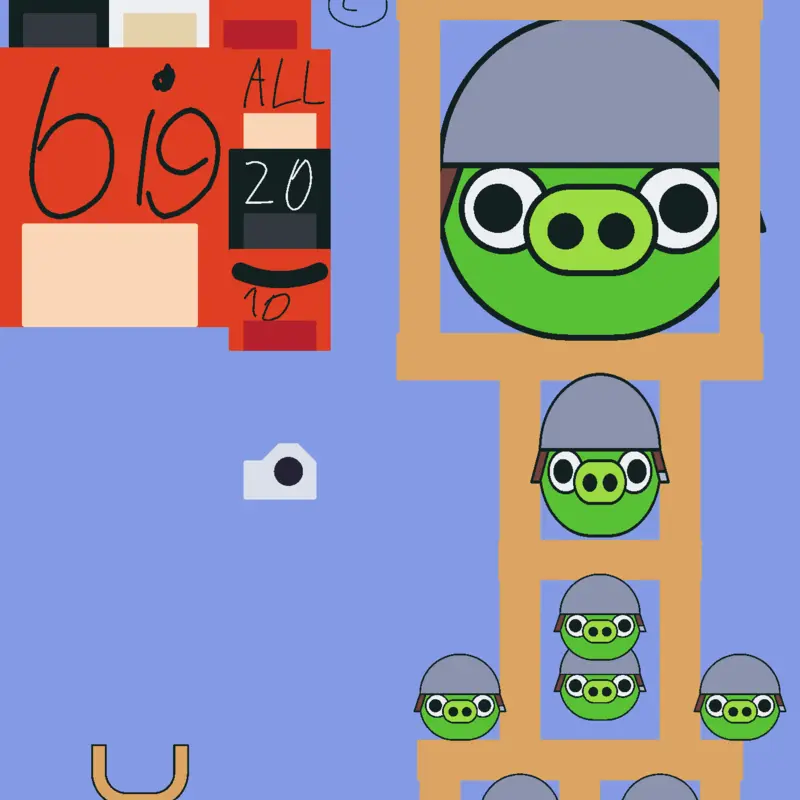 Angry birds by @matiarodrigoquezadaperez