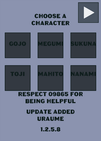 jujutsu kaisen update