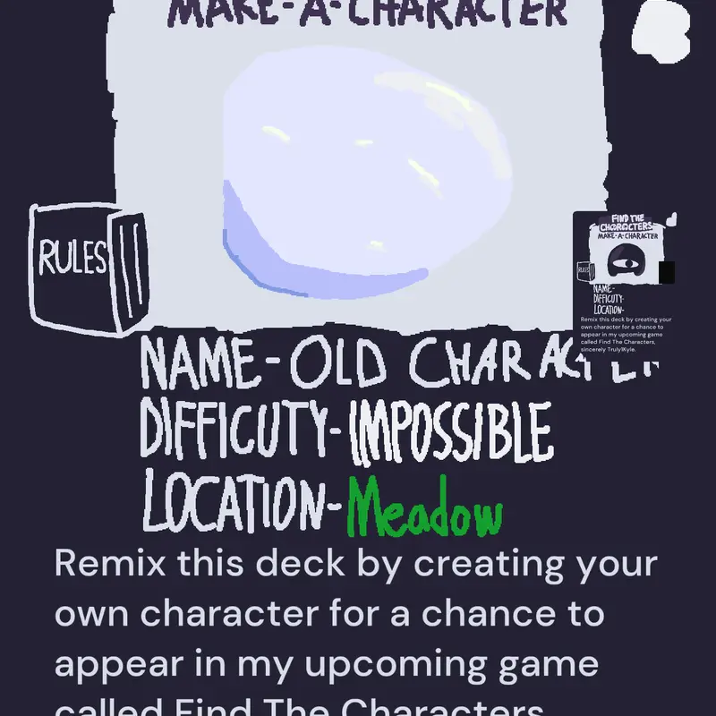 Game by @Random_Cheese
