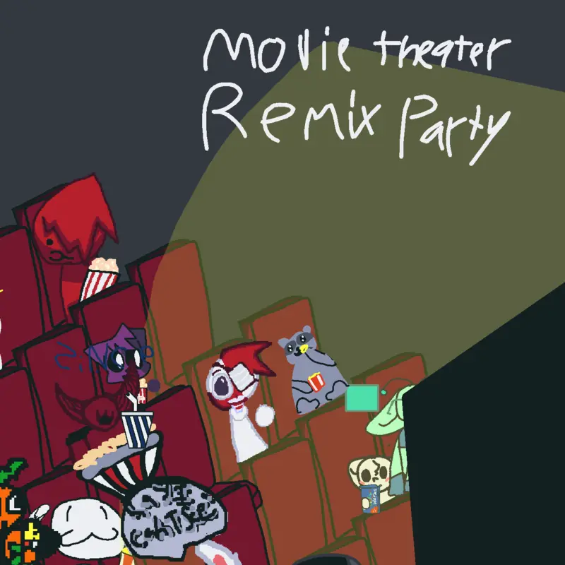 Movie remix party by @RustyPickles