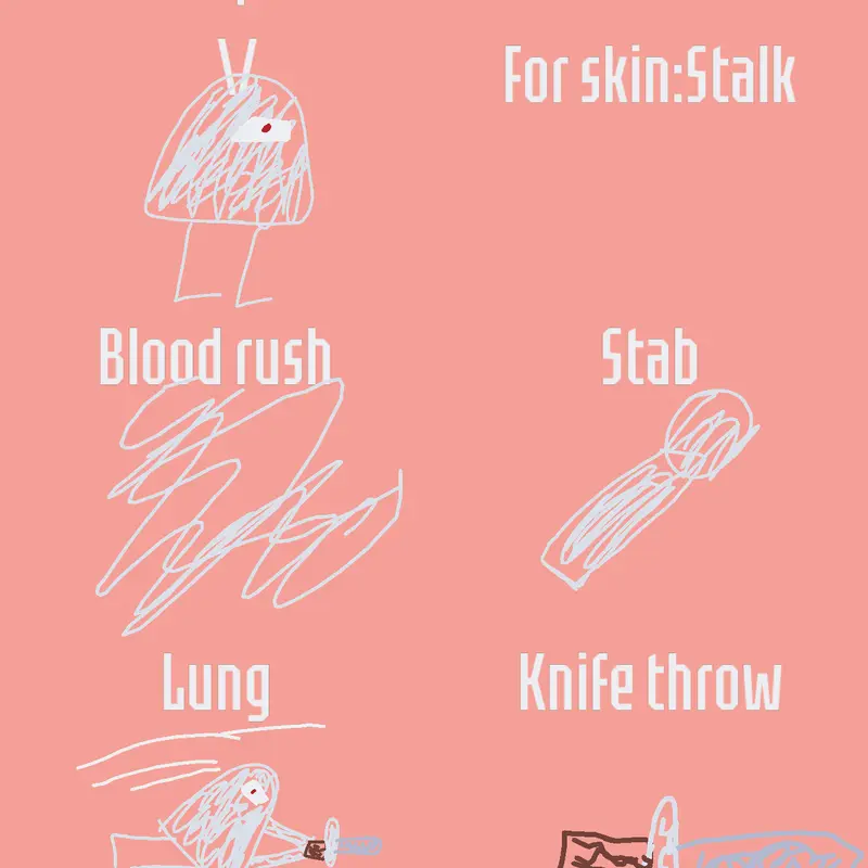 Doodle skin concept for Stalk by @mixplay