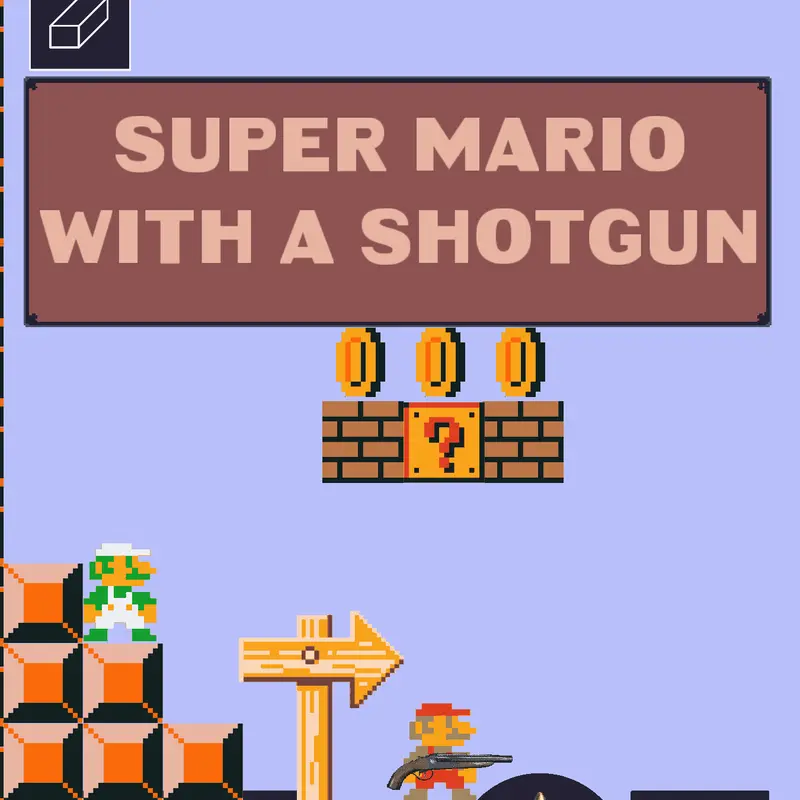 Cdp with a shotgun by @Cuphead144