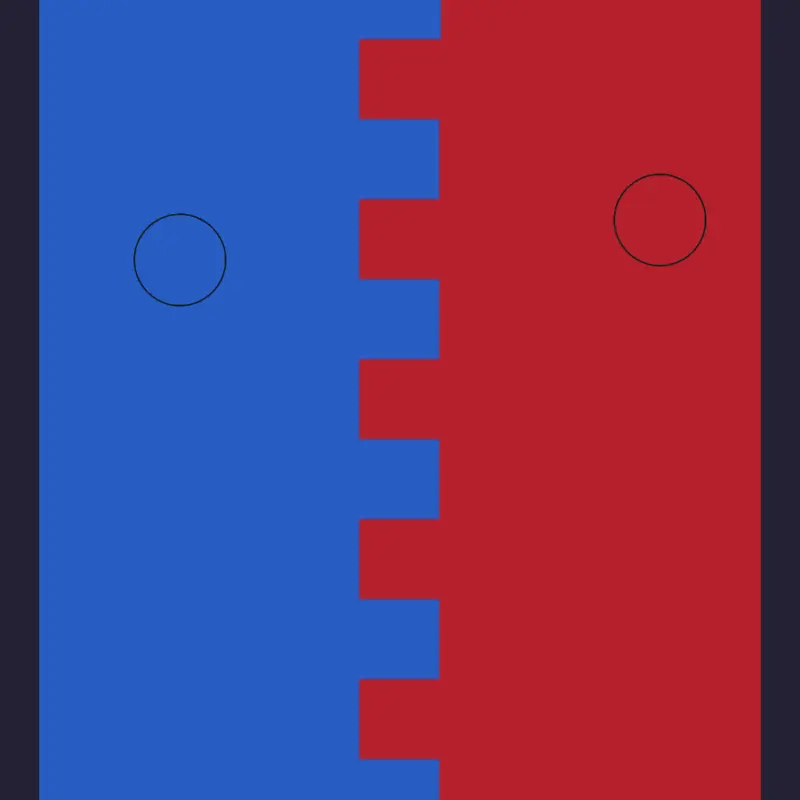 red vs blue by @PrinceArchCabato