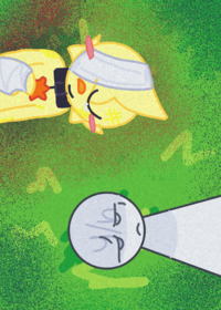I missed drawing you, Kickin.