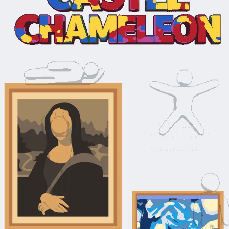 Castle chameleon by @SnowPlor