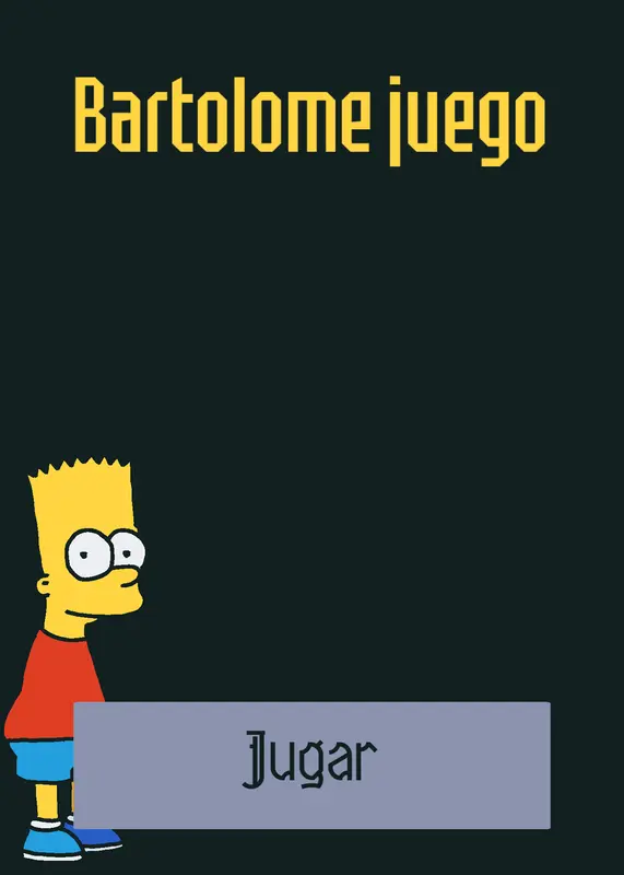 Bartolome juego by @Juan_893210