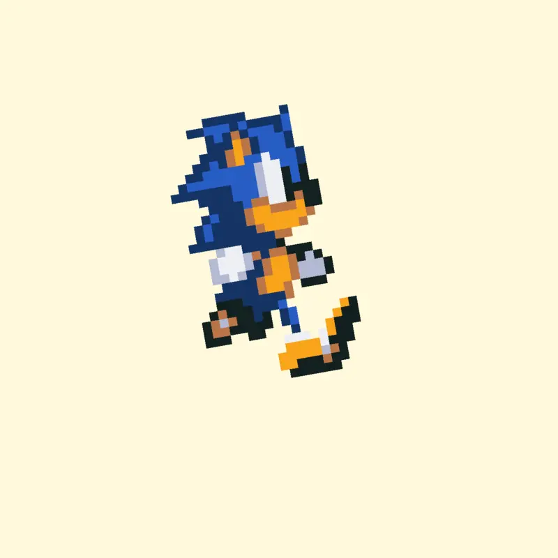 Sonic sprites Collection by @am0gus1