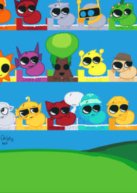 Play with the cute sprunkis :)
