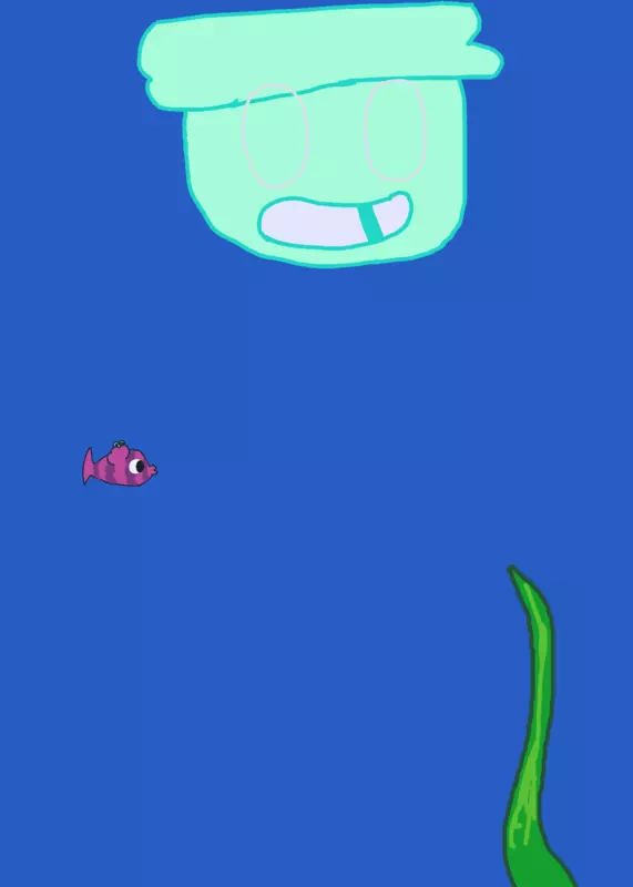 Swimmy Barnaby! by @ShellyCookies