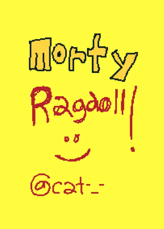 Morty Smith Ragdoll !!! by @Astrophobic