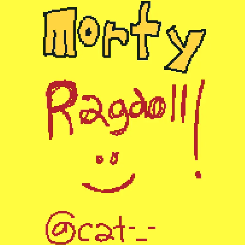 Morty Smith Ragdoll !!! by @Astrophobic