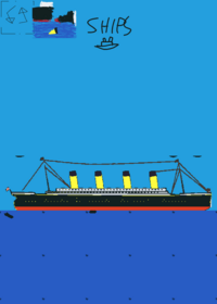 Sink Rms titanic and other ships!