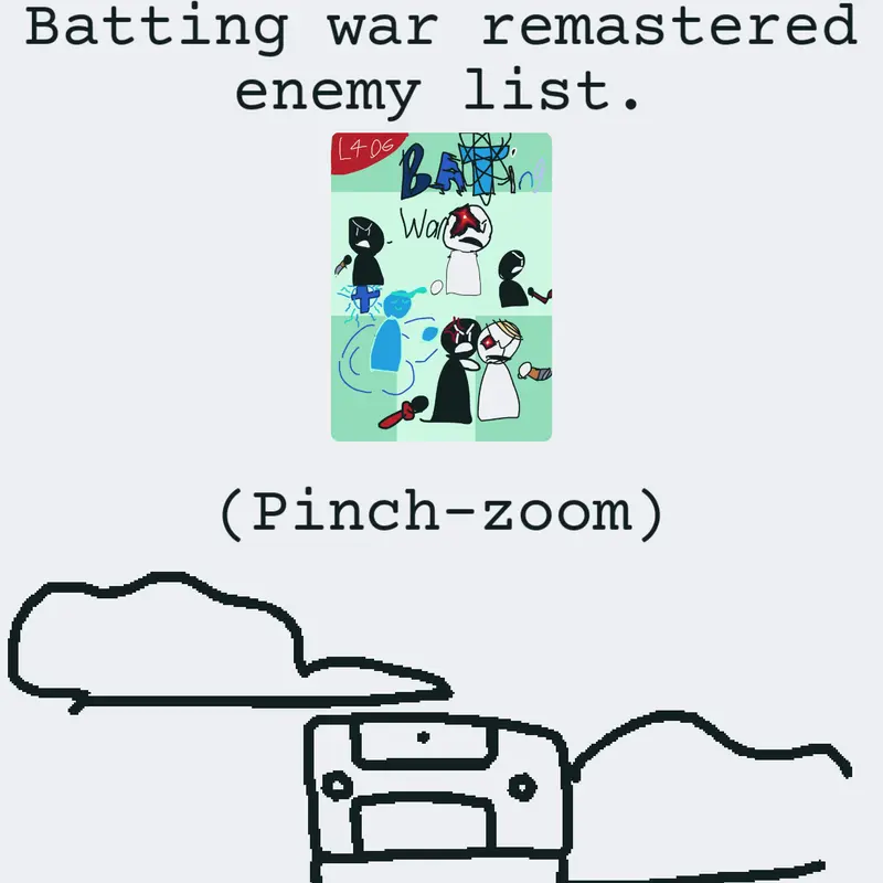 Batting war remastered lore by @L48182ZZ