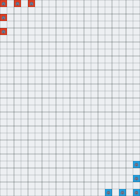 red vs blue tile map #