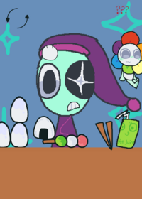 first dandys world eating game made by me