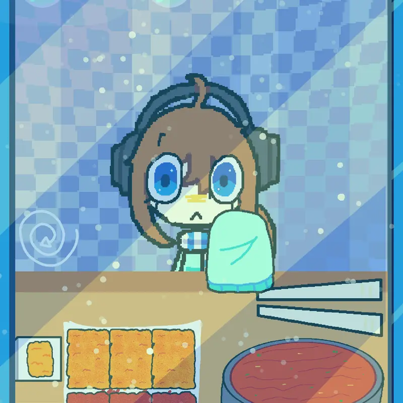 Mukbang by @Scarlet_15
