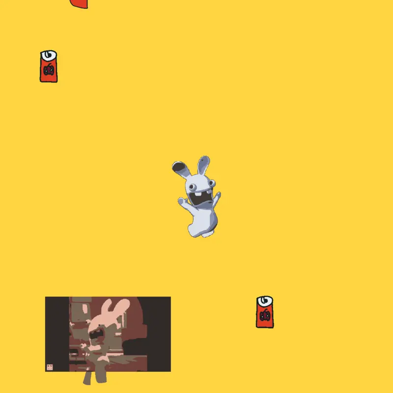 Rabbid play fun #rabbids by @rabbit_67