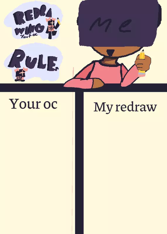 Redrawing ur oc! by @-_STR4W_B3RR7_-