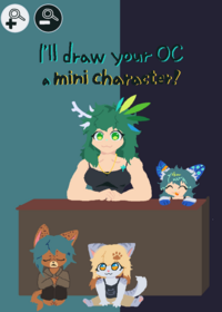 [Finished!] ✨️I turned your OCs into mini...