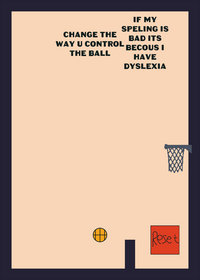 Basketball game.