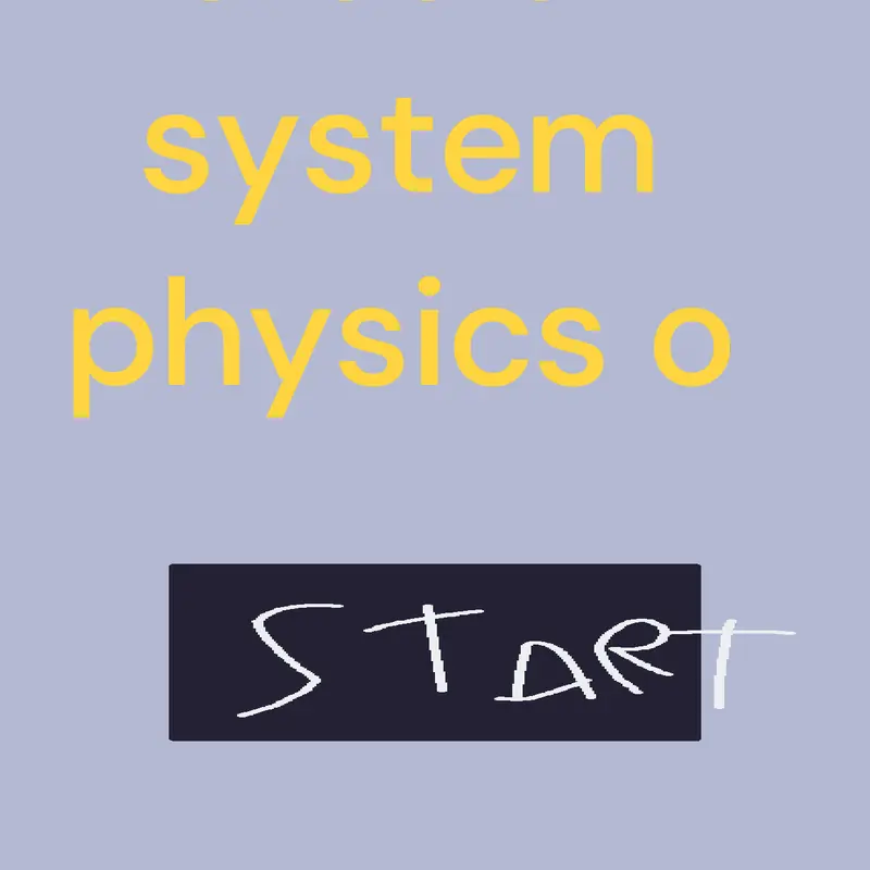 Solar system physics 2.0 **new** by @fredthecat12