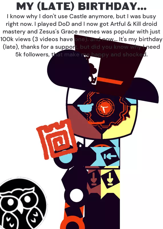 My (Late) birthday... by @-_-RollyAnimationsOG-_-