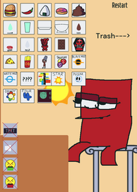 Feeding Alphabet game