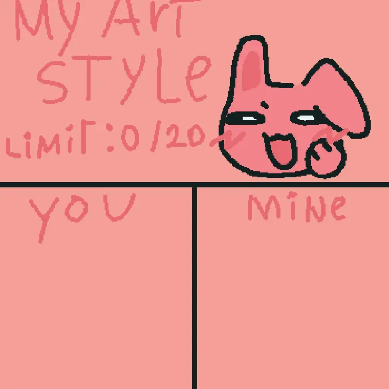 Me redrawing ur OC! by @Linh_animee