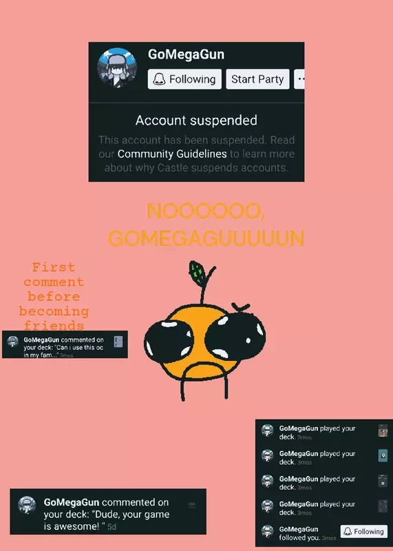 R.I.P gomegagun by @officialjuice