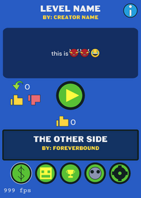 Semidash Level Editor.