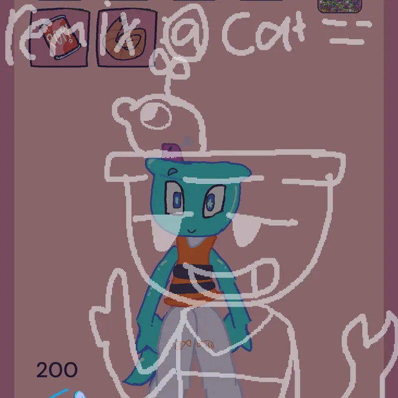 Finn ragdoll!!! by @S1lly_gingerbread