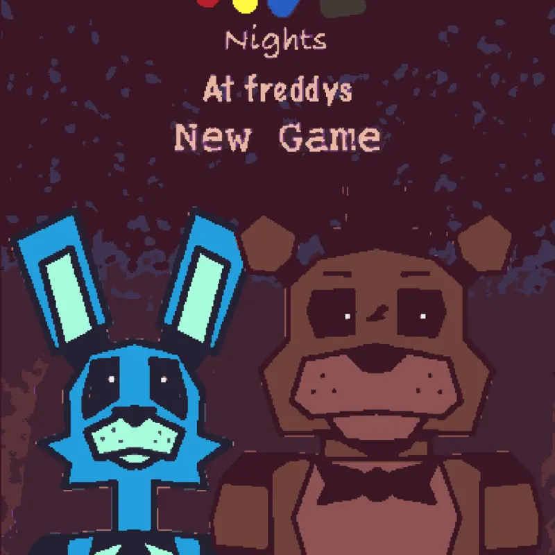 Og fnaf made with custom models by @D4NG3RR