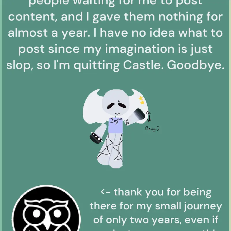 i'm gone now. by @insomanic